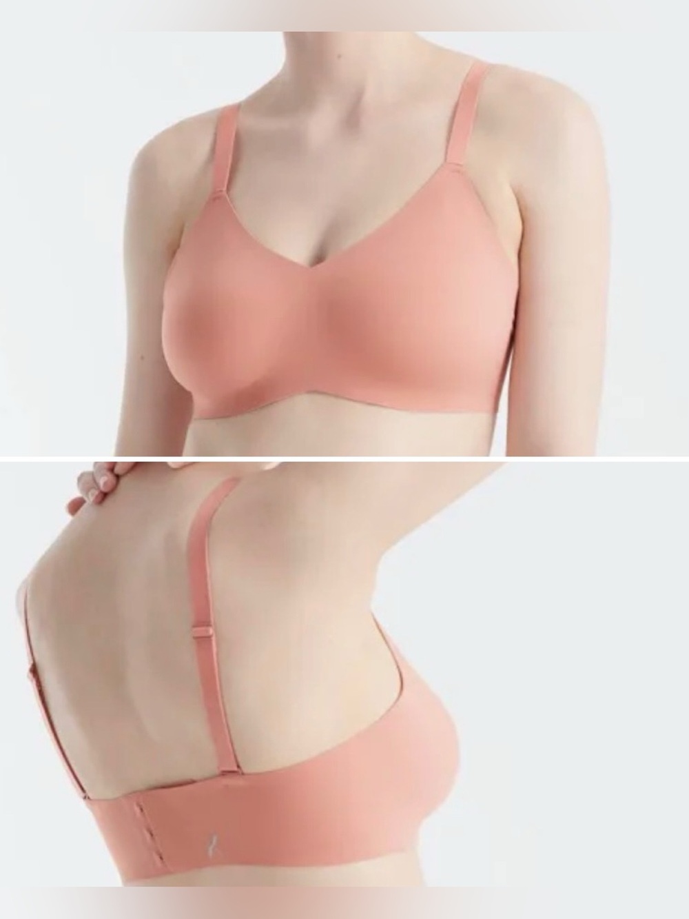 Knix Padded V-neck Bra - thin strap